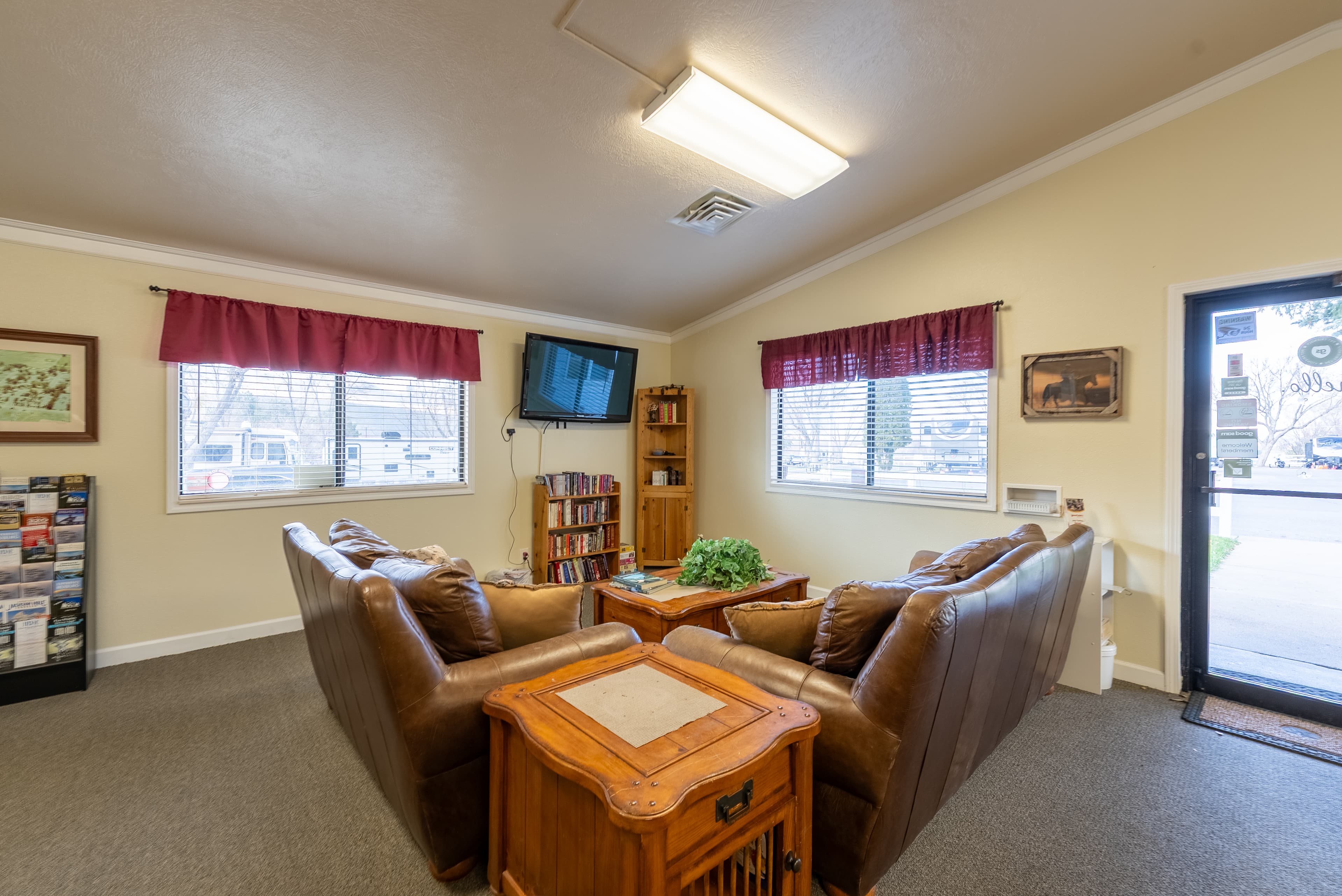 Guests relaxing by the pool